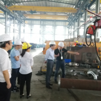 清遠職業技術學院來我司合作考察交流