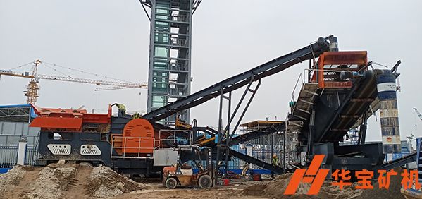 建筑固廢破碎后 建筑固廢破碎后